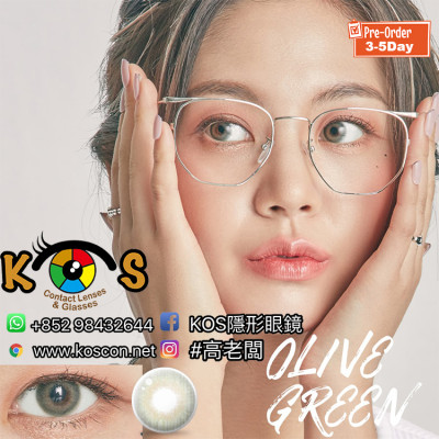 Romantea London 1day Olive Green 로맨티런던 올리브그린(日拋)